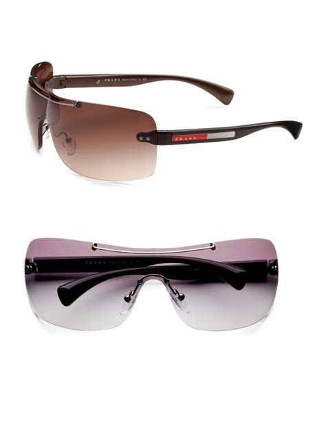 men's prada eyewear frames|prada sunglasses men rimless.